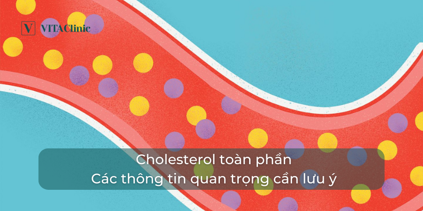 Cholesterol toàn phần - Các thông tin quan trọng cần lưu ý